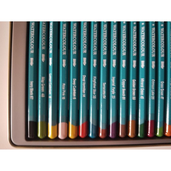 Derwent watercolor pencils tin no. 32883 - Picture 6 of 9
